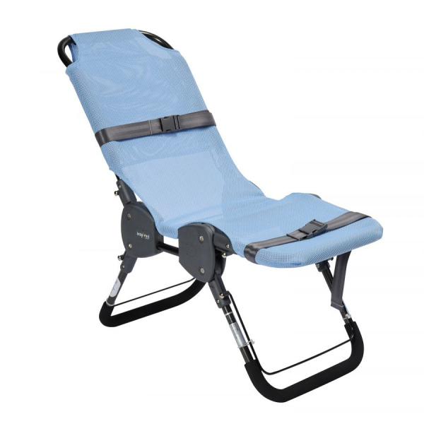 Bath Chair Ultima 130 lbs. Weight Capacity Beach Bubble Blue Upholstery